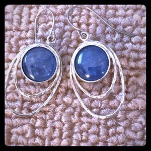 KYANITE/Sterling silver Earrings